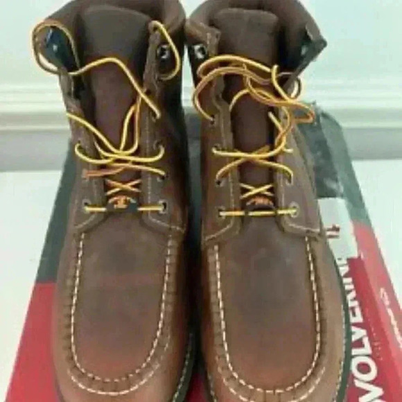 NEW Wolverine I-90 Wedge 6 In. Durashocks Waterproof- Brown- US 11.5 main image 4